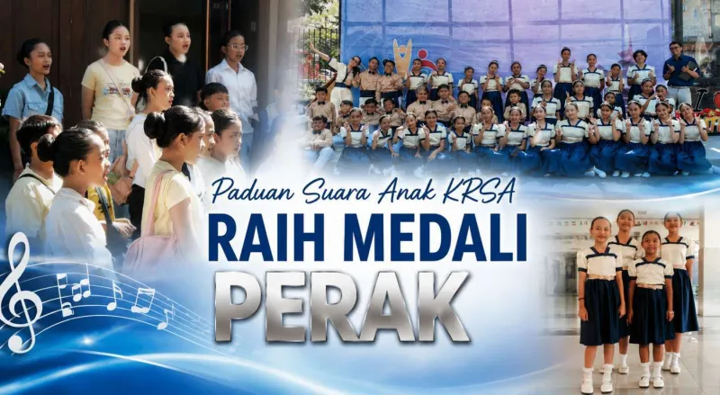 Suara Anak KRSA Menggema di Katedral Semarang, Raih Medali Perak dalam Festival Paduan Suara IX 2026